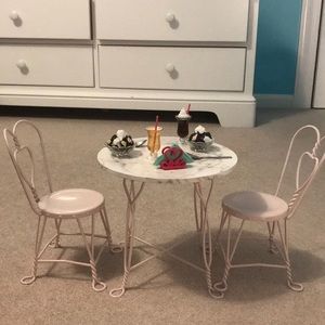 American girl doll furniture set